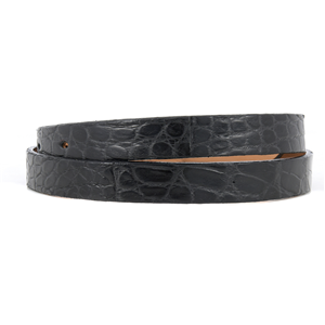 Black Alligator 3/4" Belt