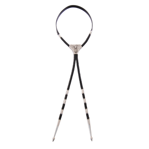 Large Bolo Western Saddle and Horseshoe