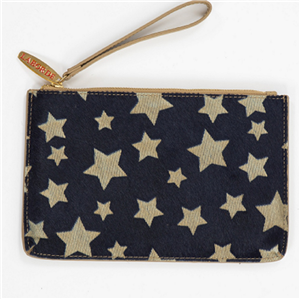 NAVY SUPERSTAR WRISTLET