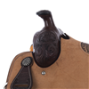 BURNS CHOCOLATE SO/RO CALF ROPER W/ 1/8 WYO FLORAL