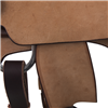 BURNS CHOCOLATE SO/RO CALF ROPER W/ 1/8 WYO FLORAL