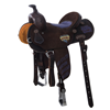 BURNS CHOCOLATE SO/RO GOAT TYING SADDLE