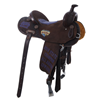 BURNS CHOCOLATE SO/RO GOAT TYING SADDLE