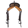 BURNS TWO TONE BARREL SADDLE W/ SUNNY D