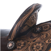 BURNS TWO TONE BARREL SADDLE W/ SUNNY D