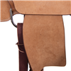 Burns Russet SO/RO Team Rope Saddle - Roper - 1/8 Waffle Tooled
