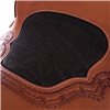 Burns Chestnut SO Ranch Cutter - Conventional - Deluxe Barbwire Border w/ MW Floral