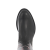 MEN'S BLACK WITH RED STITCH ROPER BOOT