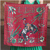 Stick Your Neck Out Red Shorty 100% Twill Silk Scarf 