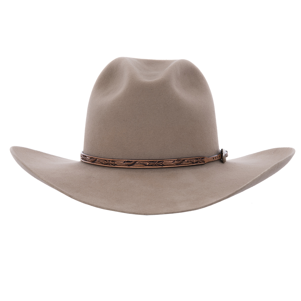 Wildrose Antique Brown Hat Band