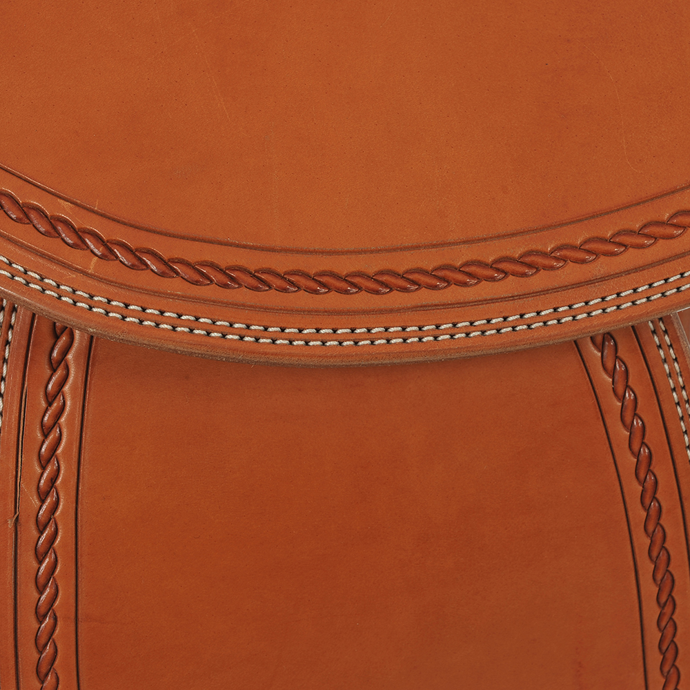 CUSTOM ROPE BORDER RANCH SADDLE
