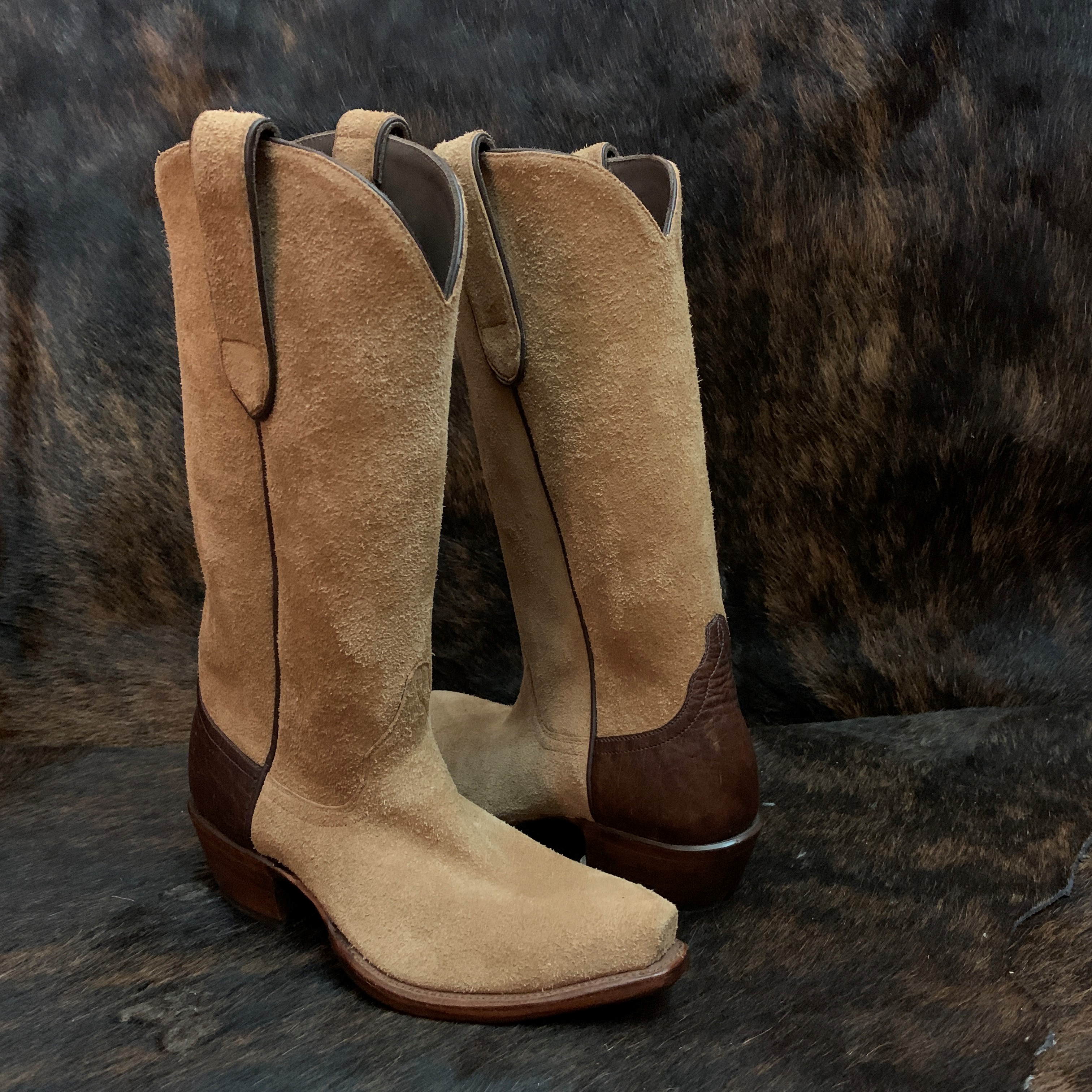 tan cowgirl boots women