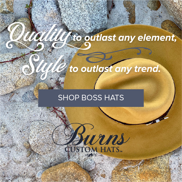 burns 1876 hats