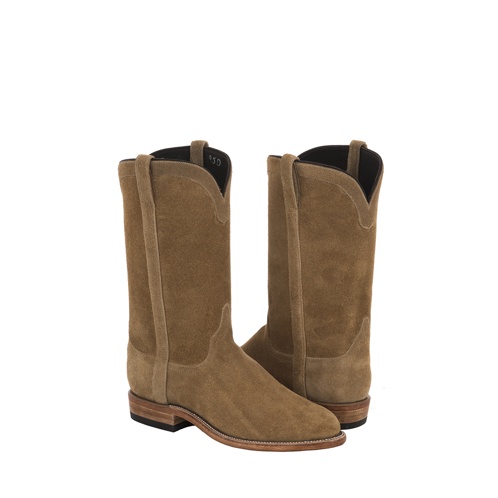 mens suede roper boots