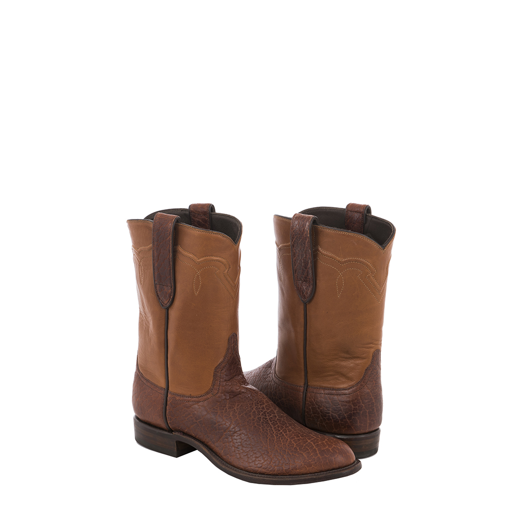 tan roper boots