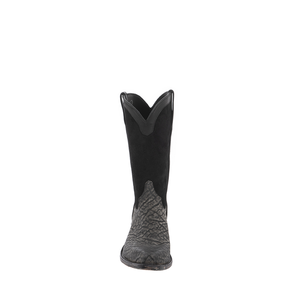 gray elephant boots