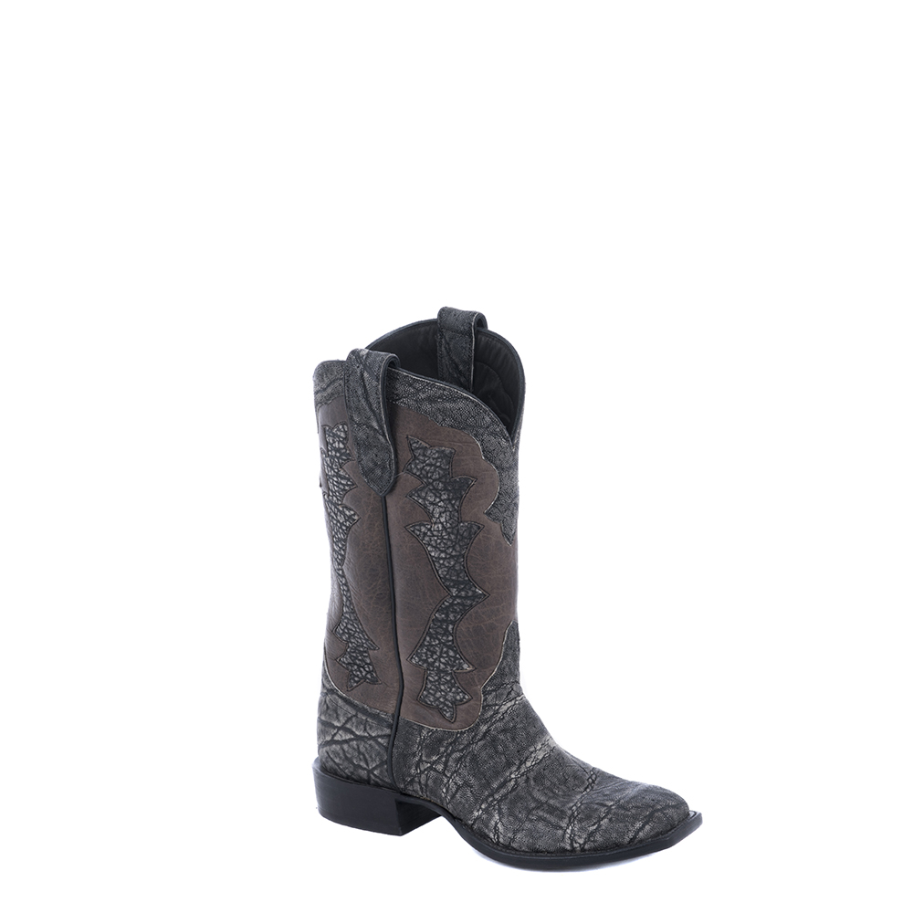 gray elephant boots