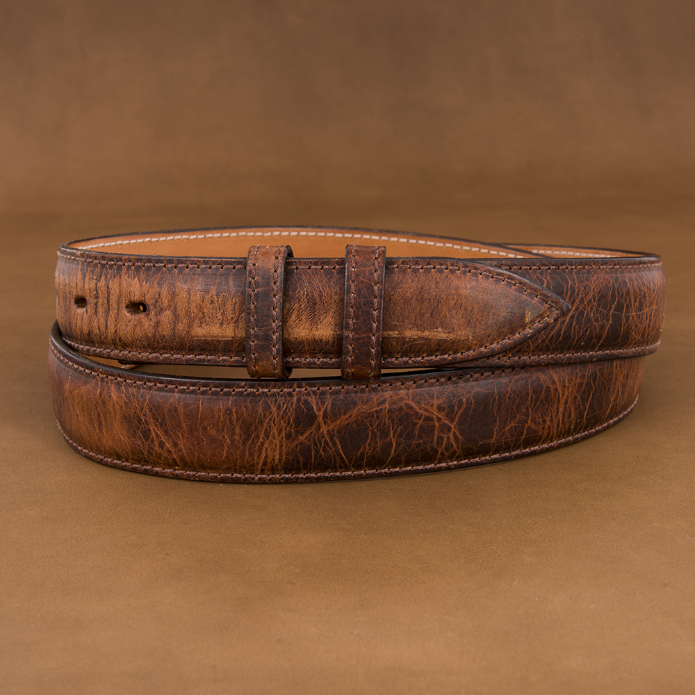 1 1/4" WHISKEY BISON BELT
