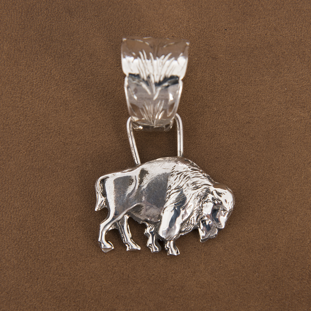 SMALL BISON PENDANT (1 AVAILABLE)