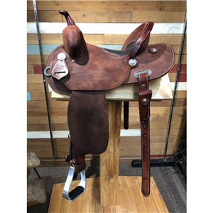 BURNS CHOCOLATE RO BARREL SADDLE ROUND-NO TOOLING