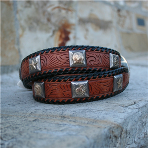 1 1/4" TO 1" SS CONCHO BELT