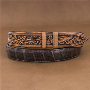 Custom leather belts, Tooled leather belts, Western Belts – Danny Collins Custom  Leather