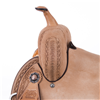 Burns Russet RO Barrel Saddle- Notched- DHD Border