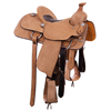 Burns Russet RO Team Roper - Conventional - No Tooling -Standard Binding - Chocolate Inlay    