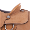 Burns Russet RO Team Roper - Conventional - No Tooling -Standard Binding - Chocolate Inlay    