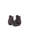 LADIES SHORTY BK WASHED PINK FQ OSTRICH