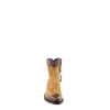 LADIES SHORTY GOLD RO RUST NILE WING FOX COLLAR BUCKSTITCH