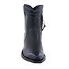 Ladies Shorty Black Aniline 2 Tone Navy Nile WT HF And Collar 