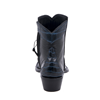 Ladies Shorty Black Aniline 2 Tone Navy Nile WT HF And Collar 