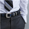 TAPER TWO TONE NAVY NILE BELT 