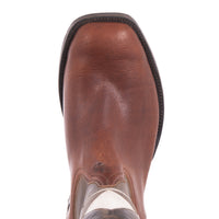 Men's Cowboy 12-2.5 Whiskey Bison/Tobac Goat Custom Brand Mini Vibram Sole