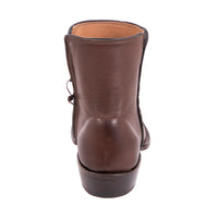 Men's Short Brown Aniline Cowboy Boot
