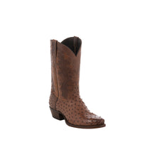 Men's Kango Ostrich, and Whiskey Bison Cowboy Boot