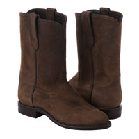 Men's 10" Reverse Tobac Goat Roper