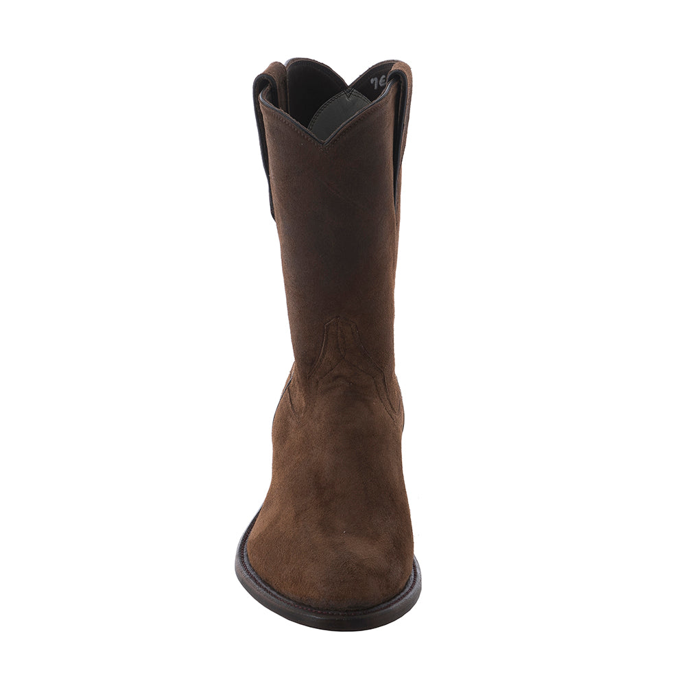 Men's 10" Reverse Tobac Goat Roper