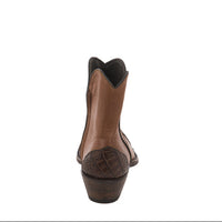 Ladies British Tan Nile Wingtip, Short Boot