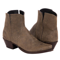 Ladies Short Green Bomber Boot