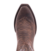 Ladies 11" Tobac Goat Winn Cowboy Boots
