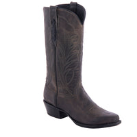 Ladies 13" Grey Goat Winn Cowboy Boot