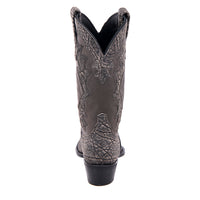 Ladies Grey Safari Elephant Cowboy Boots