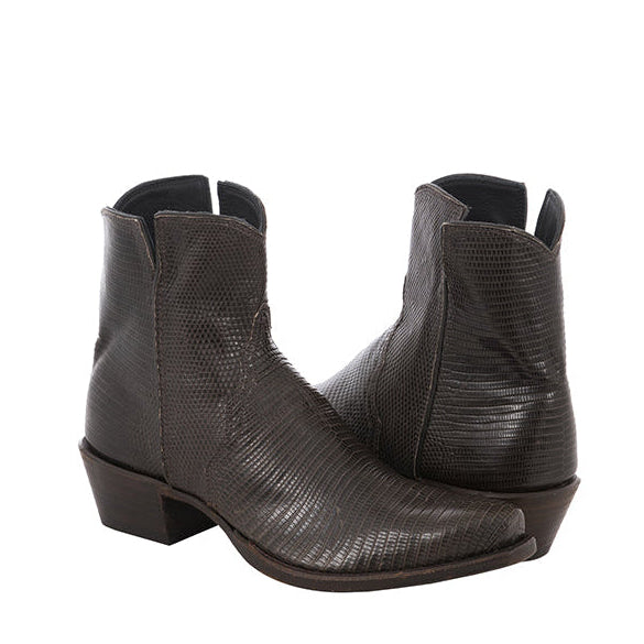 Ladies Short Full Cigar Lizard Boot
