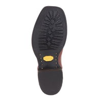 Men's Cowboy 12-2.5 Whiskey Bison/Tobac Goat Custom Brand Mini Vibram Sole