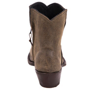 Ladies Short Green Bomber Boot