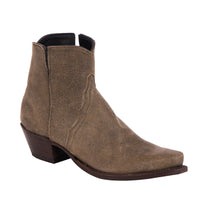 Ladies Short Green Bomber Boot