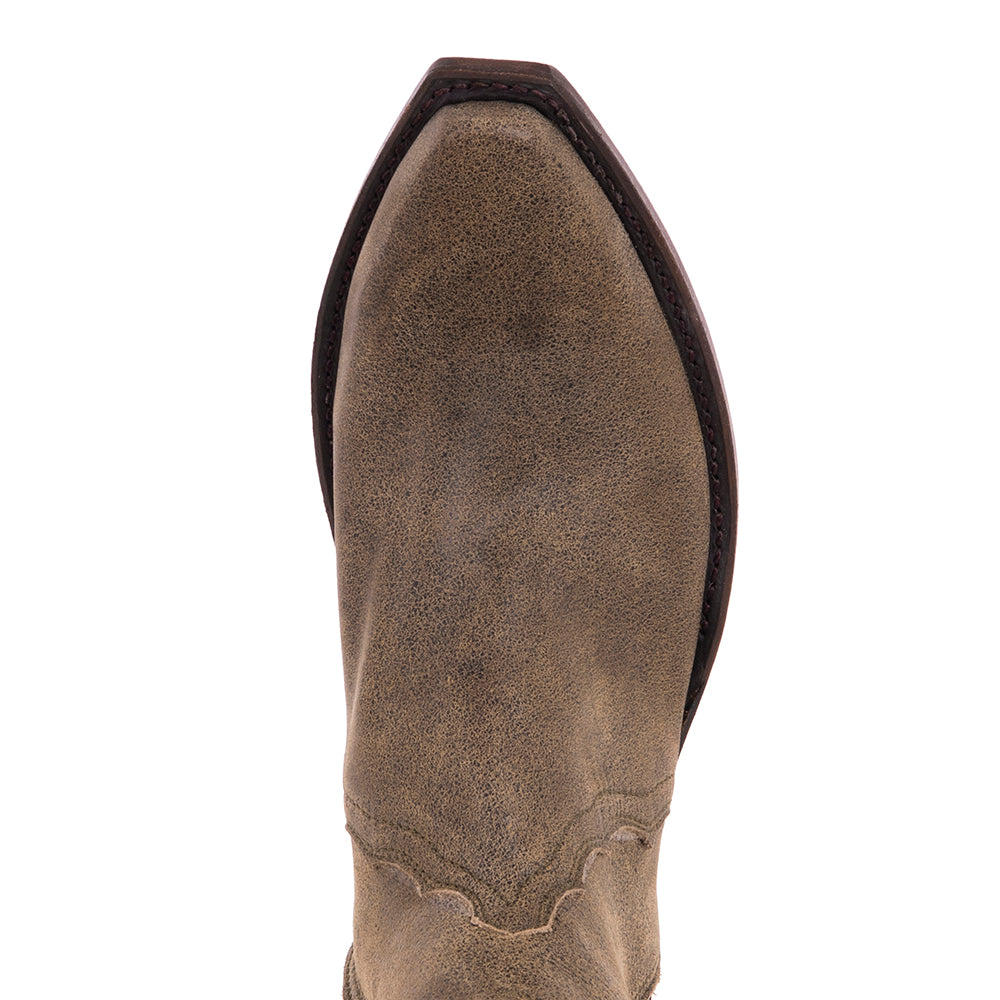 Ladies Short Green Bomber Boot
