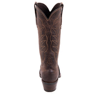 Ladies 13" Tobac Goat Winn Cowboy Boots Mini Vibram Sole